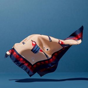 NWT Strathberry Birds Square Scarf